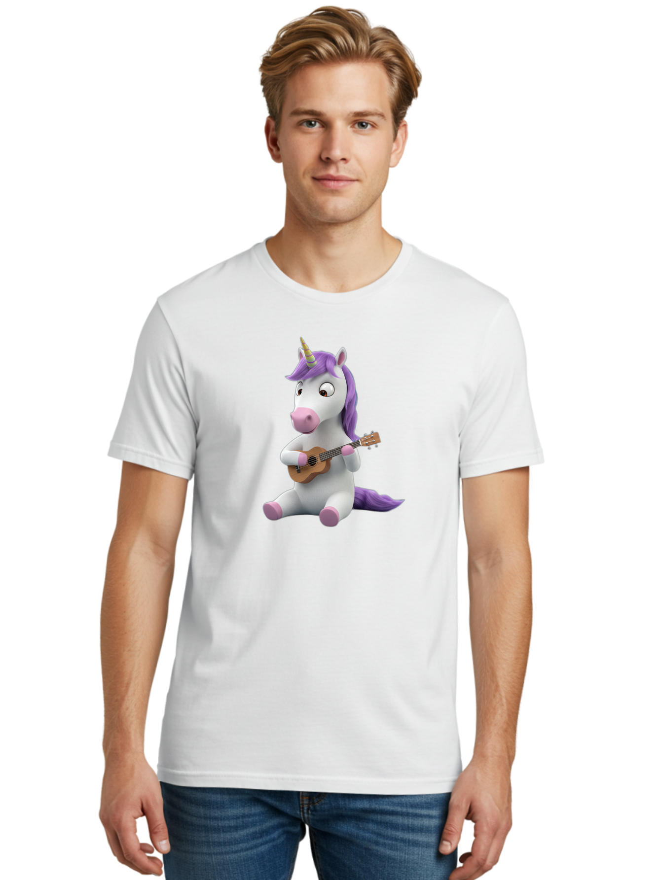 Unicorn-With-Ukulele Men'S Graphic Tee, 100% Cotton, Comfortable Casual Summer Wear, Machine Washable, Vintage Camera, Old Camera, Antique Camera, Black Camera, Classic Photography, Photography Equipment, Nostalgic Device, Film Camera, Bao990