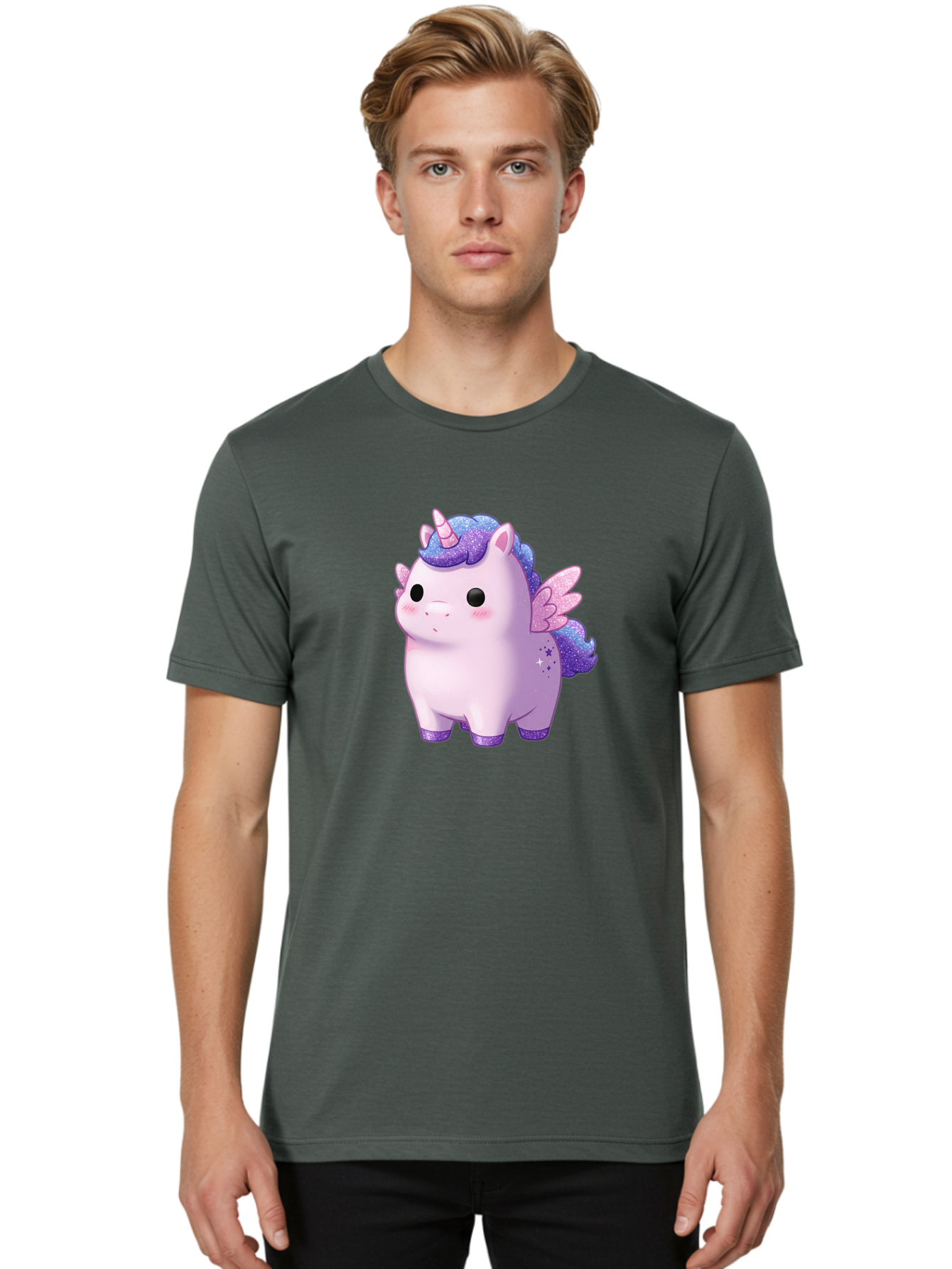 Unicorn Men'S Graphic Tee, 100% Cotton, Comfortable Casual Summer Wear, Machine Washable, Vintage Camera, Old Camera, Antique Camera, Black Camera, Classic Photography, Photography Equipment, Nostalgic Device, Film Camera, Camera Art Bao991