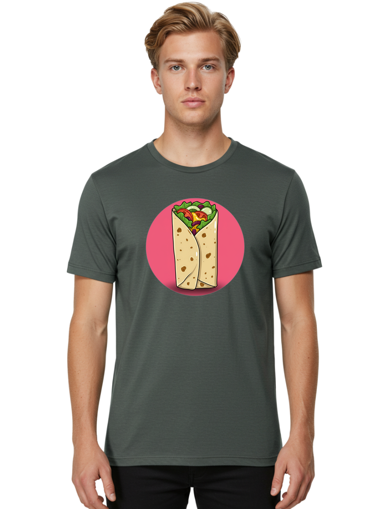 Veggie-Wrap Men'S Graphic Tee, 100% Cotton, Comfortable Casual Summer Wear, Machine Washable, Vintage Camera, Old Camera, Antique Camera, Black Camera, Classic Photography, Photography Equipment, Nostalgic Device, Film Camera, Camera Art Bao993