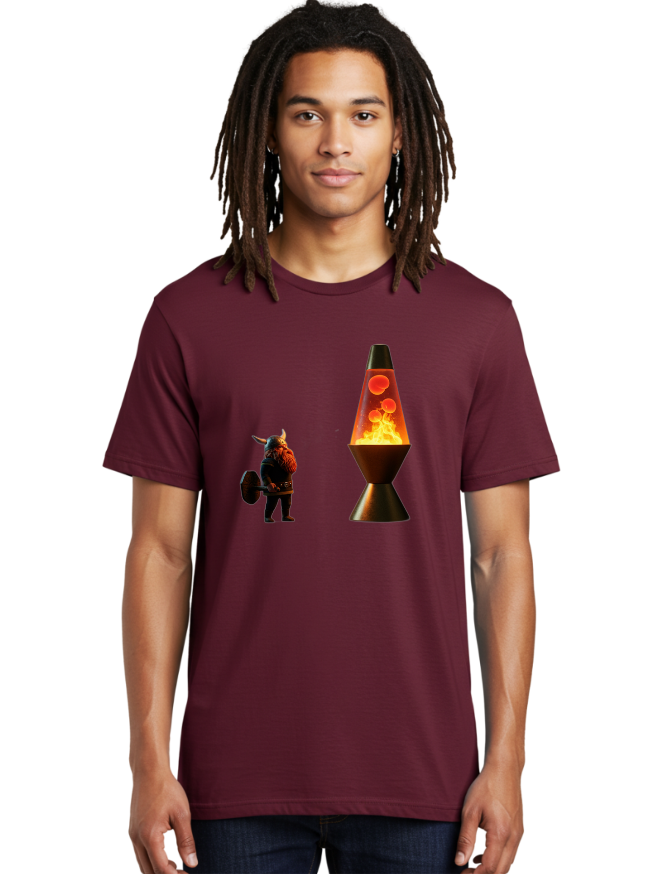 Viking-Lava-Lamp Men'S Graphic Tee, 100% Cotton, Comfortable Casual Summer Wear, Machine Washable, Vintage Camera, Old Camera, Antique Camera, Black Camera, Classic Photography, Photography Equipment, Nostalgic Device, Film Camera, Camera Art Bao994