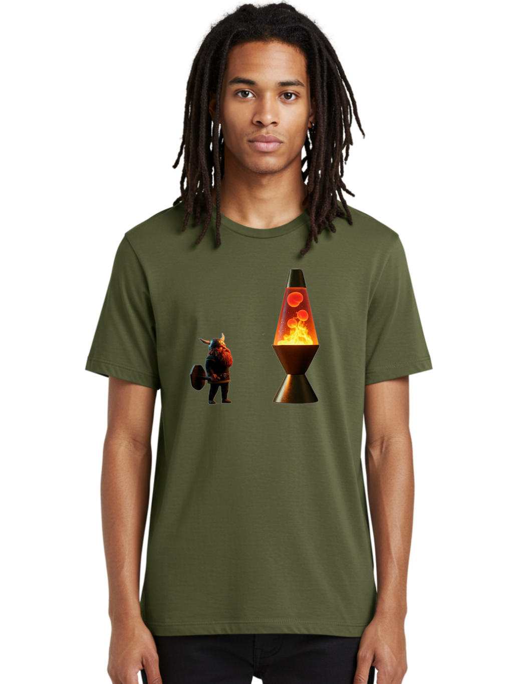 Viking-Lava-Lamp Men'S Graphic Tee, 100% Cotton, Comfortable Casual Summer Wear, Machine Washable, Vintage Camera, Old Camera, Antique Camera, Black Camera, Classic Photography, Photography Equipment, Nostalgic Device, Film Camera, Camera Art Bao994