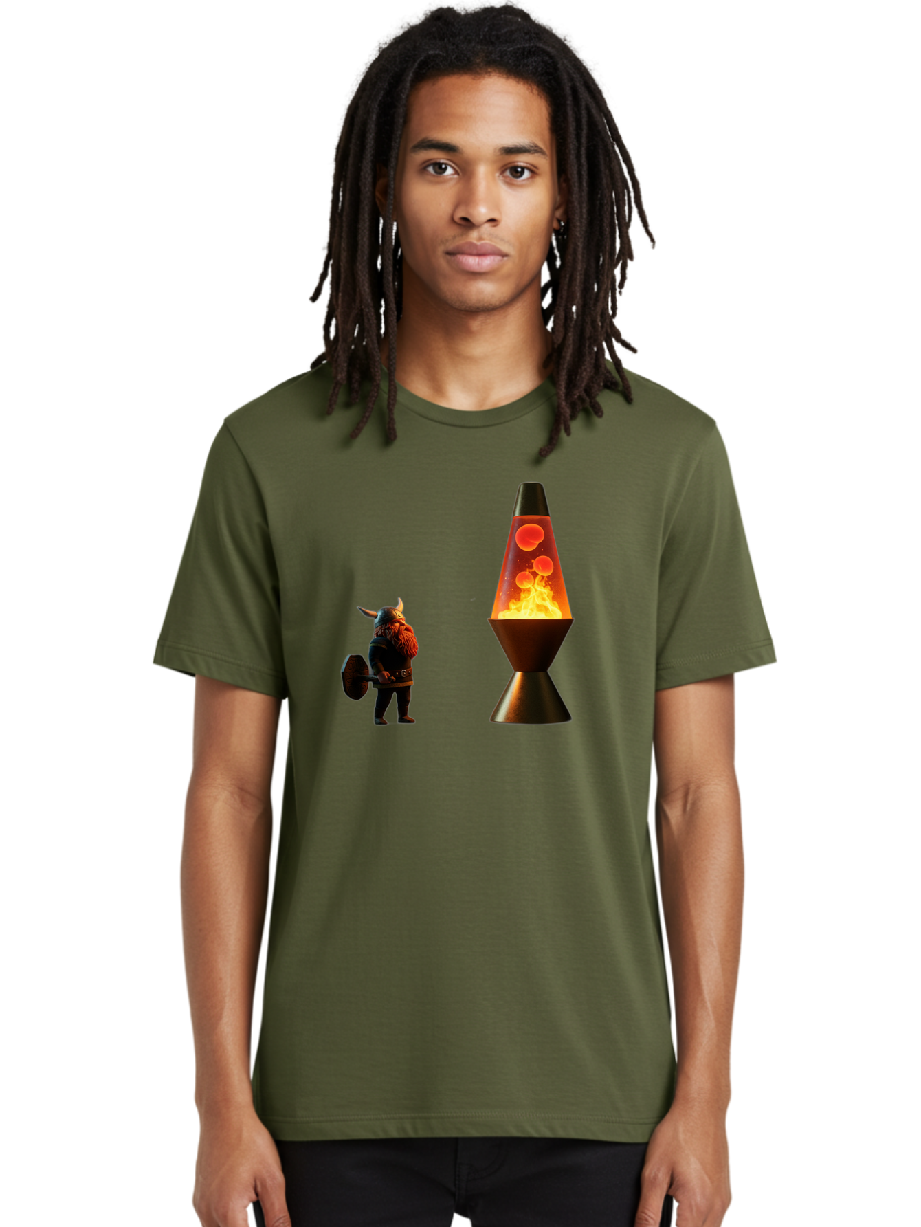 Viking-Lava-Lamp Men'S Graphic Tee, 100% Cotton, Comfortable Casual Summer Wear, Machine Washable, Vintage Camera, Old Camera, Antique Camera, Black Camera, Classic Photography, Photography Equipment, Nostalgic Device, Film Camera, Camera Art Bao994
