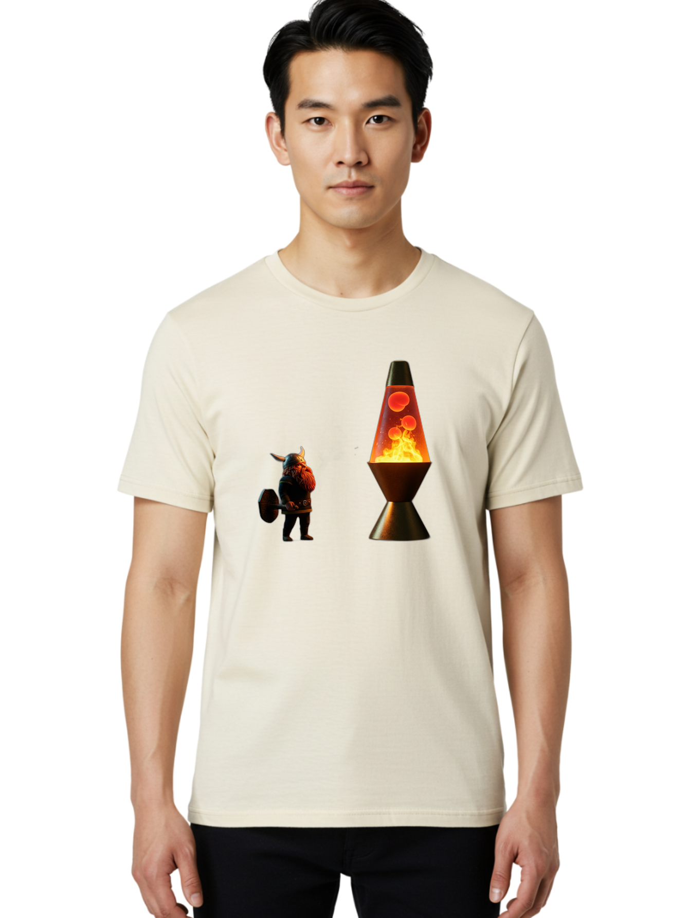 Viking-Lava-Lamp Men'S Graphic Tee, 100% Cotton, Comfortable Casual Summer Wear, Machine Washable, Vintage Camera, Old Camera, Antique Camera, Black Camera, Classic Photography, Photography Equipment, Nostalgic Device, Film Camera, Camera Art Bao994