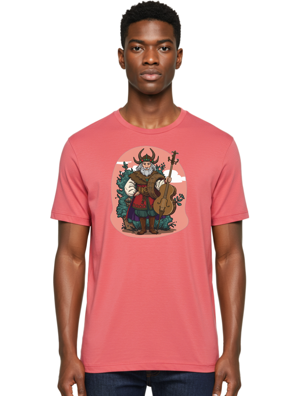 Viking-Musician Men'S Graphic Tee, 100% Cotton, Comfortable Casual Summer Wear, Machine Washable, Vintage Camera, Old Camera, Antique Camera, Black Camera, Classic Photography, Photography Equipment, Nostalgic Device, Film Camera, Camera Art Bao995