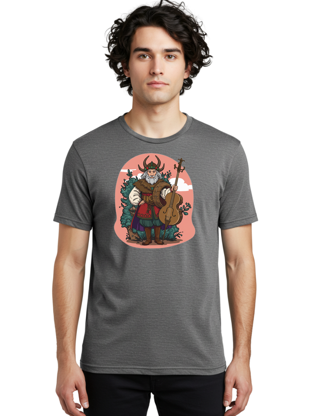 Viking-Musician Men'S Graphic Tee, 100% Cotton, Comfortable Casual Summer Wear, Machine Washable, Vintage Camera, Old Camera, Antique Camera, Black Camera, Classic Photography, Photography Equipment, Nostalgic Device, Film Camera, Camera Art Bao995