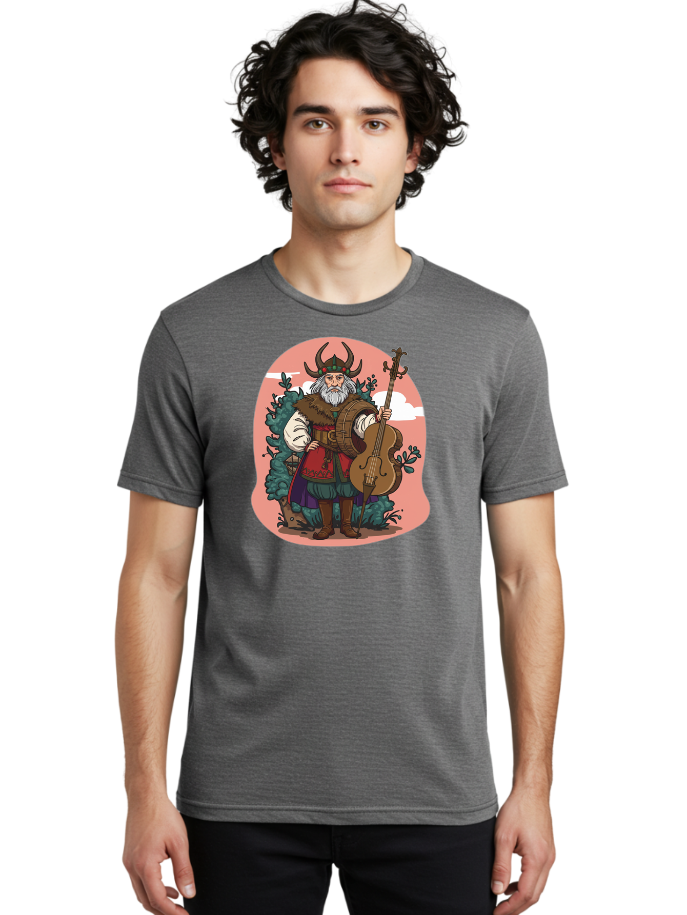 Viking-Musician Men'S Graphic Tee, 100% Cotton, Comfortable Casual Summer Wear, Machine Washable, Vintage Camera, Old Camera, Antique Camera, Black Camera, Classic Photography, Photography Equipment, Nostalgic Device, Film Camera, Camera Art Bao995