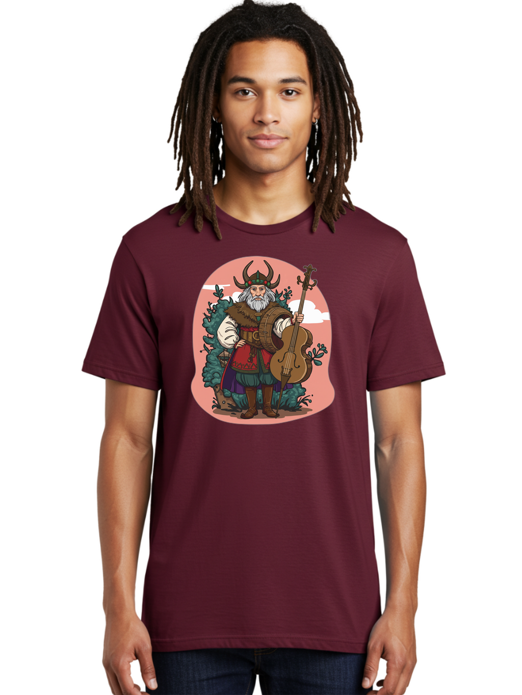 Viking-Musician Men'S Graphic Tee, 100% Cotton, Comfortable Casual Summer Wear, Machine Washable, Vintage Camera, Old Camera, Antique Camera, Black Camera, Classic Photography, Photography Equipment, Nostalgic Device, Film Camera, Camera Art Bao995