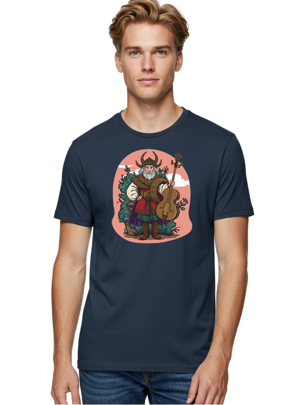 Viking-Musician Men'S Graphic Tee, 100% Cotton, Comfortable Casual Summer Wear, Machine Washable, Vintage Camera, Old Camera, Antique Camera, Black Camera, Classic Photography, Photography Equipment, Nostalgic Device, Film Camera, Camera Art Bao995
