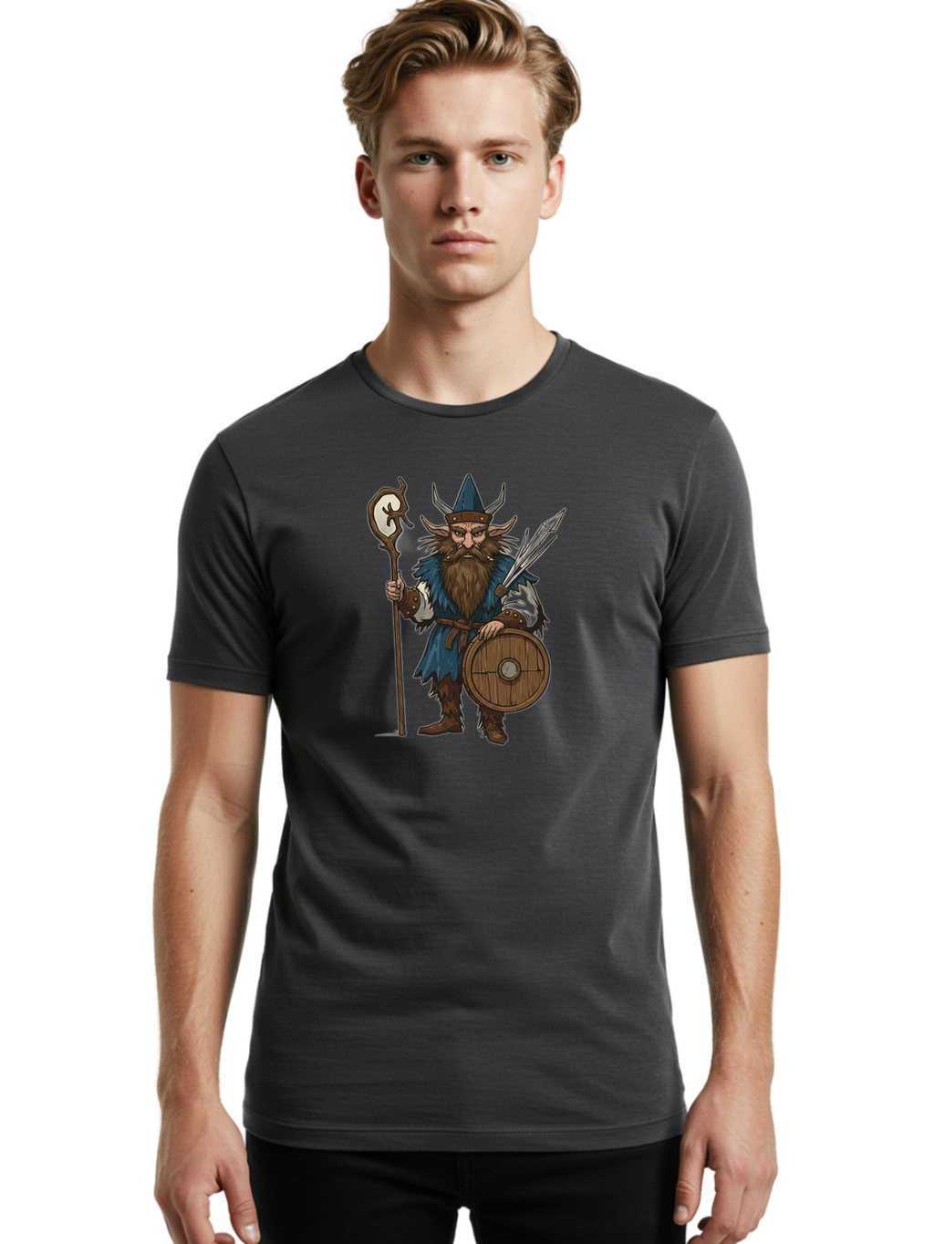 Viking-Warrior Men'S Graphic Tee, 100% Cotton, Comfortable Casual Summer Wear, Machine Washable, Vintage Camera, Old Camera, Antique Camera, Black Camera, Classic Photography, Photography Equipment, Nostalgic Device, Film Camera, Camera Art Bao996