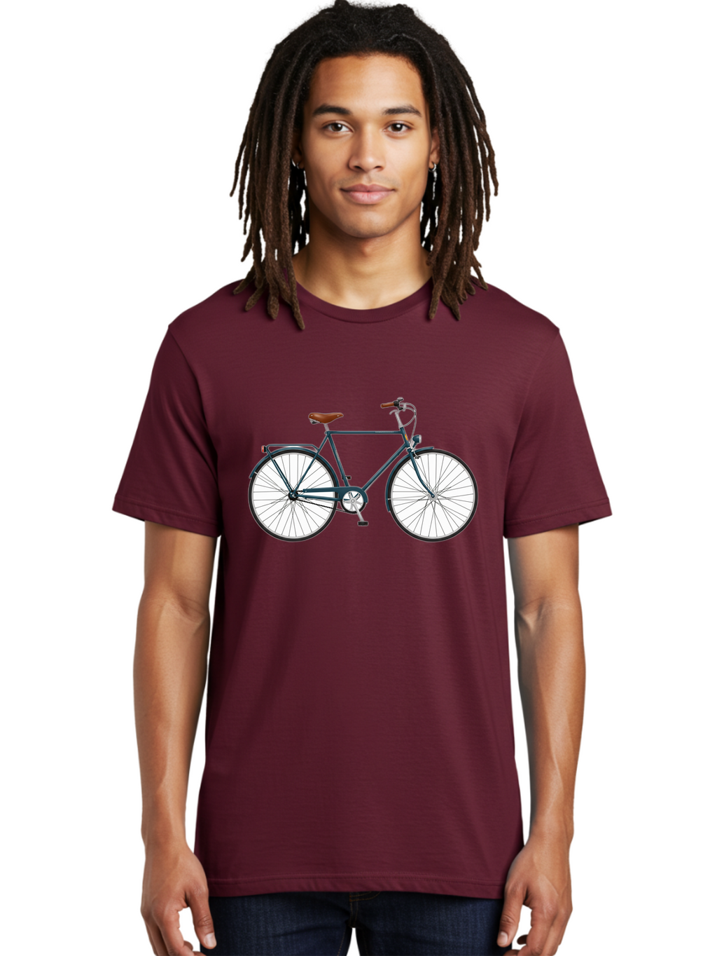 Vintage-Bicycle Men'S Graphic Tee, 100% Cotton, Comfortable Casual Summer Wear, Machine Washable, Vintage Camera, Old Camera, Antique Camera, Black Camera, Classic Photography, Photography Equipment, Nostalgic Device, Film Camera, Camera Art Bao997