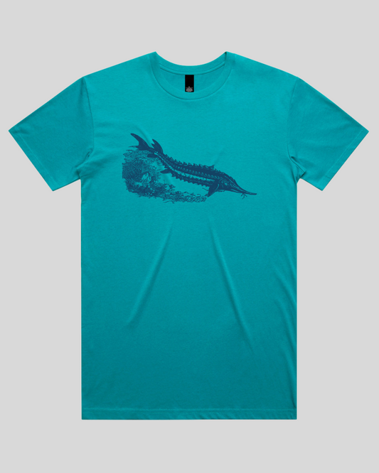 Ancient River Fish Men's T-Shirt